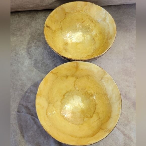 Capiz Shell Bowls - Picture 11 of 12